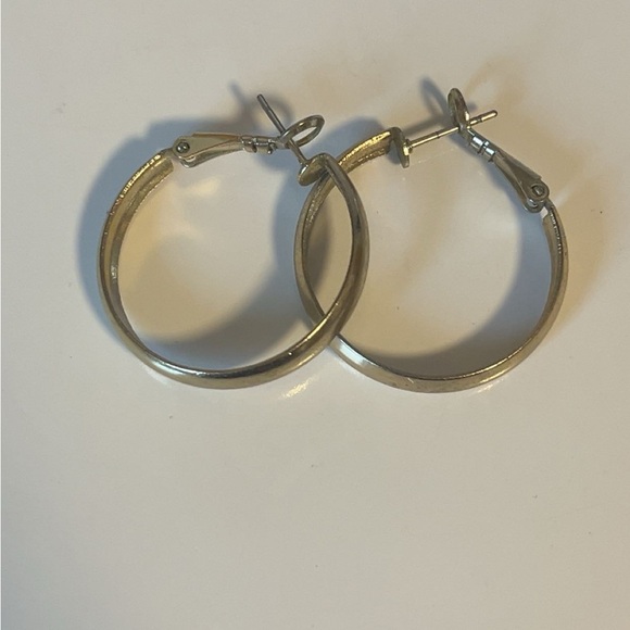 Jewelry - Silver plated hoop earrings